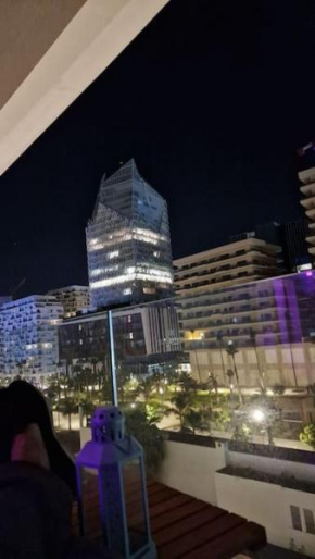 Appartement CFC luxueux Residence Aeria mall avec une vue magnifique